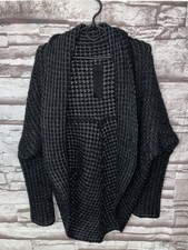 Rundholz Black Label Cardigan Poncho Size M-L Avantgarde Sweater Knitted