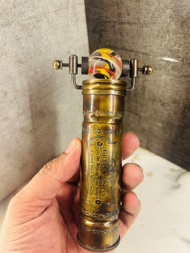 Antiqued brass kaleidoscope - antiqued,