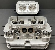 NEW - Pair of 1600 Dual Port Cylinder Heads - Air Cooled VW Volkswagen - 85.5mm