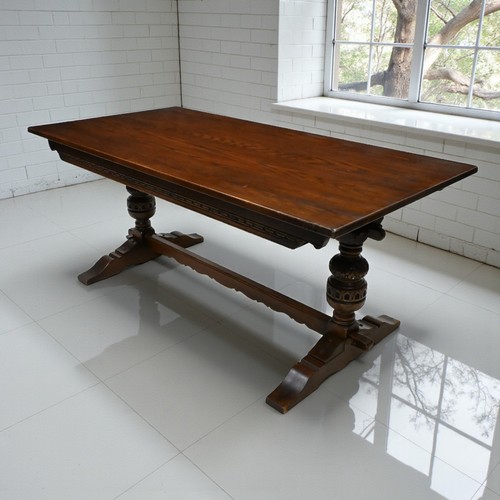 Old charm dining table can - dining,