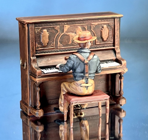 Hand painted miniature soldier