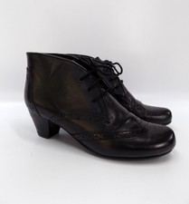 Pavers Boots Womens Black Low