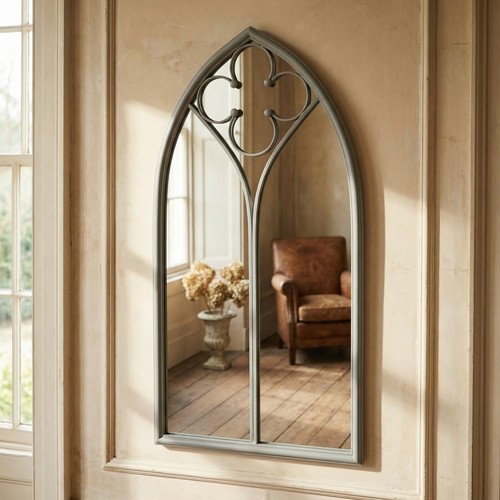 Arched large grey gothic - large,