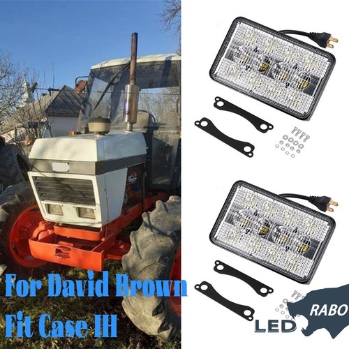 Led headlight for david - headlight, brown