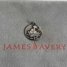 James Avery Retired Chick Bird Hatching Egg Uncut Ring Charm