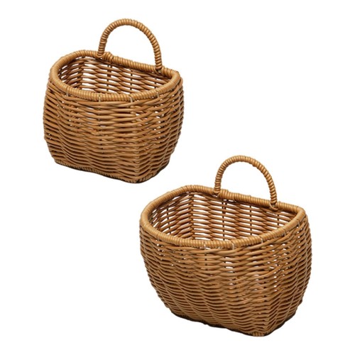 Woven storage basket - storage, bathroom