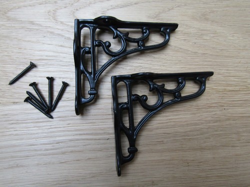 Pair black victorian - of,