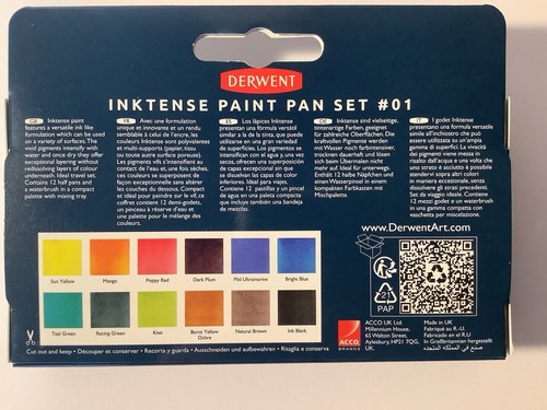 New derwent inktense - new,