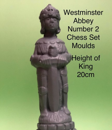 Latex chess set moulds large - ,