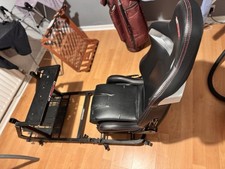 GT Omega Chair & Fanatec Cockpit With Steering Wheel