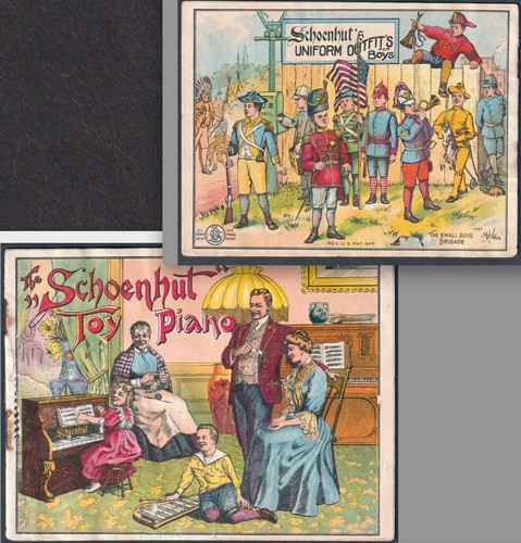 Schoenhut toy piano 1905 - piano,