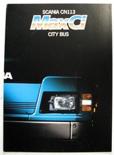 SCANIA CN113 MaxCi City Bus