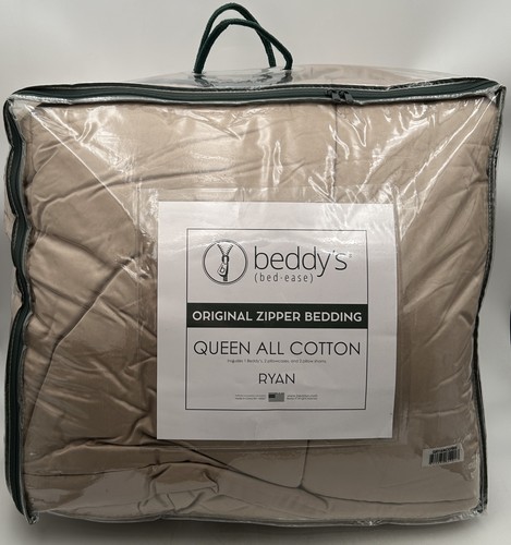 Beddy tan minky zipper - beddy's,