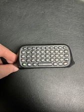 Official Microsoft Xbox 360 Messenger Chatpad Keyboard Keypad - Black