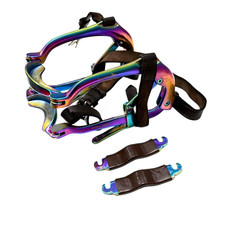 Equine Dental Millenium Speculum Horse Mouth Gag Stainless Steel Leather Straps