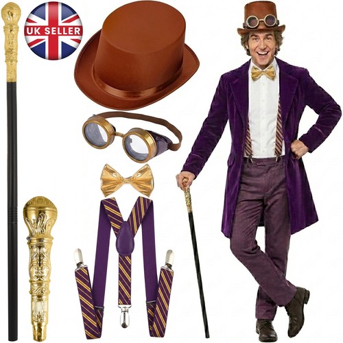 Willy wonka costume chocolate - willy,