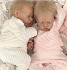 Adorable Reborn Vinyl twins