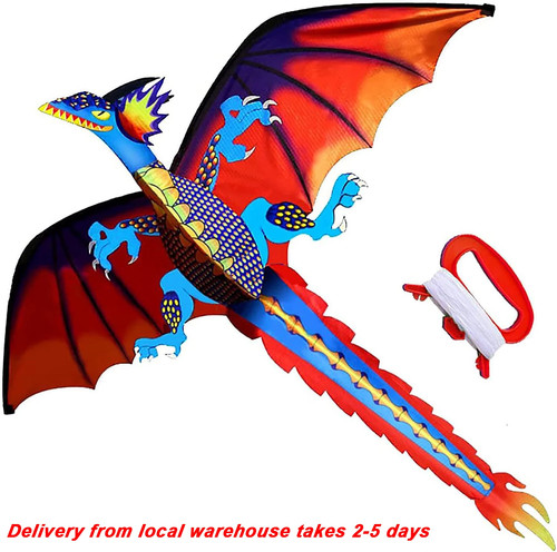 140cm dragon kite single - dragon,