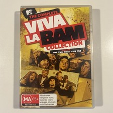 Viva La Bam Complete Collection Seasons 1–5 DVD MTV Comedy Stunt Show Very Good