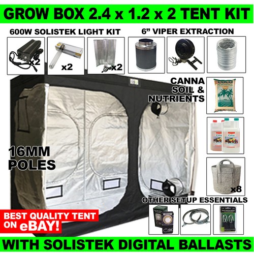 Grow box tent kit 1 - tent, x
