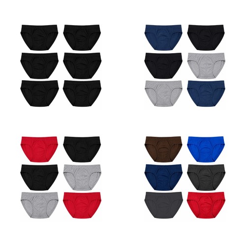 6pk men brief - men's,