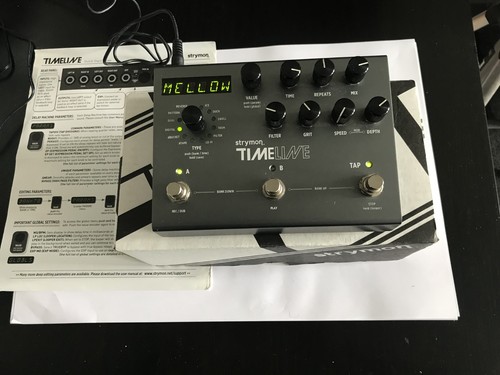 Strymon timeline delay pedal - timeline,