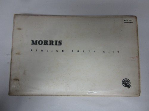 Morris van service - j4,