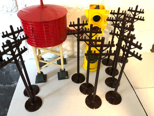 Vintage marx traffic signal - vintage,