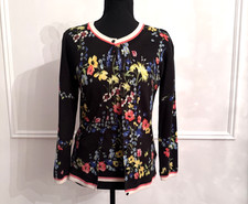 Vintage Escada S Floral Wool