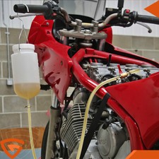 Universal MOTORCYCLE 1 LITRE AUXILIARY FUEL TANK & CARB BALANCING TOOL TANK