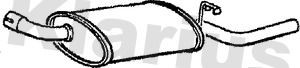 Rear muffler fits ford - rear,