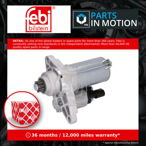 Starter motor fits polo - starter, vw