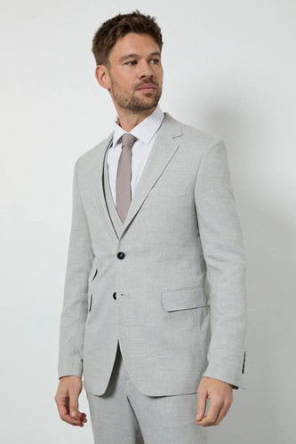 Burton light grey suit - suit, jacket