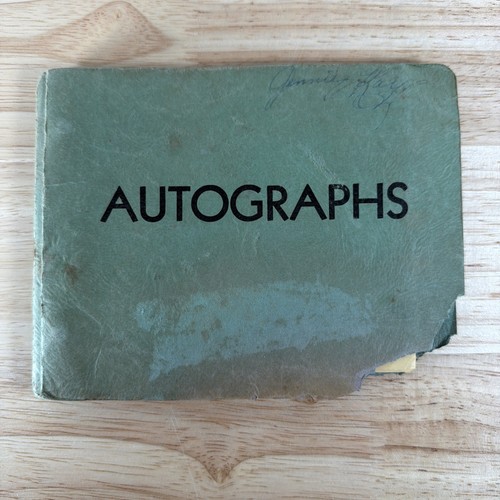 Antique autograph book - antique,