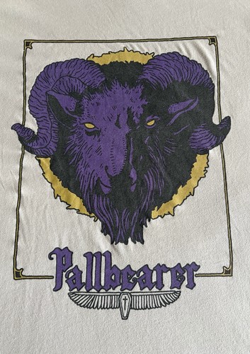 Pallbearer shirt xxl white - pallbearer,