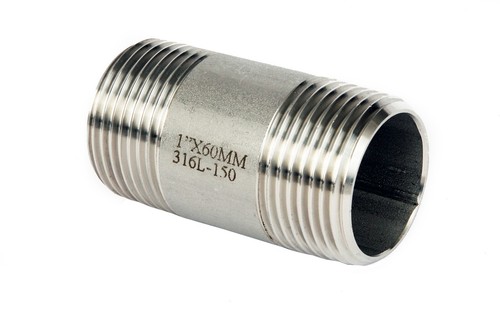 Stainless steel barrel - steel, nipples