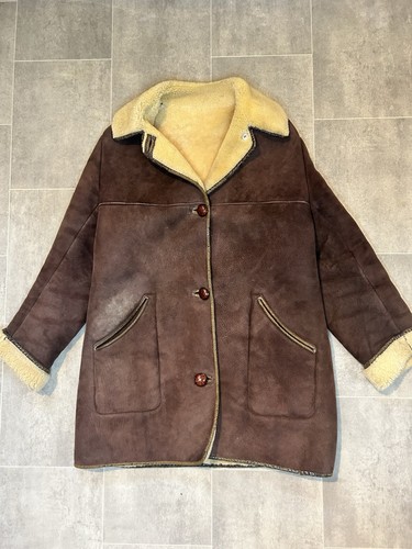 Vintage nurseys sheepskin coat - nurseys,