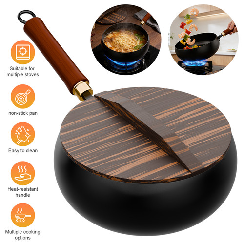 Cast iron pot - pot, wok