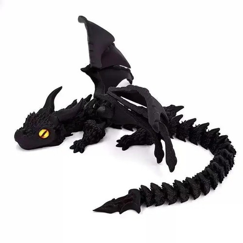 Printed wyvern dragon - printed,
