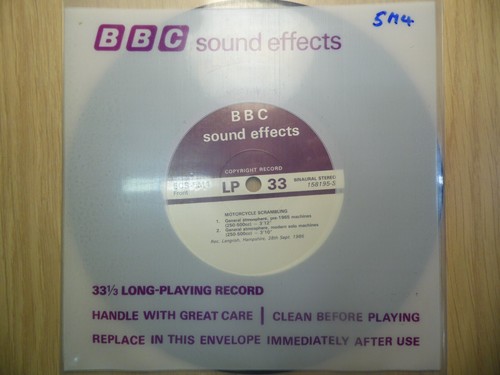 Bbc sound effects - sound, vinyl
