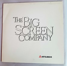 12" Laser Disc Mitsubishi The Big Screen Company FREE SHIPPING