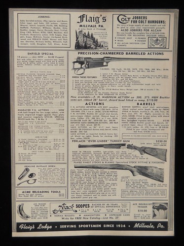 1956 actions turkey gun - 1956,