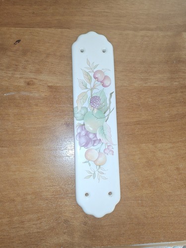 Ceramic door finger - finger, plate