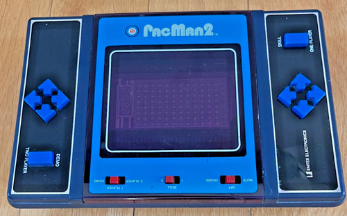 Entex pacman2 handheld arcade - handheld,