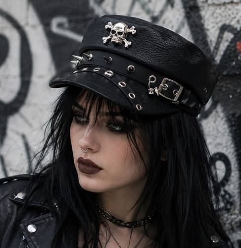 Punk skull captain breton - punk,