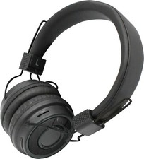 SoundLab Slim Wireless Bluetooth Headset On Ear Headphones for Phones PC Travel