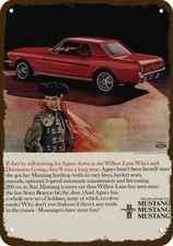 1965 FORD MUSTANG Red Hardtop