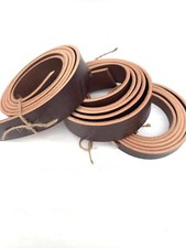 4mm thick bridle brown leather