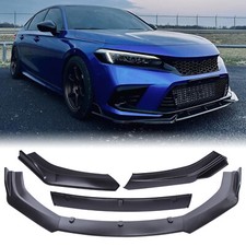 Matte Black Front Bumper Lip