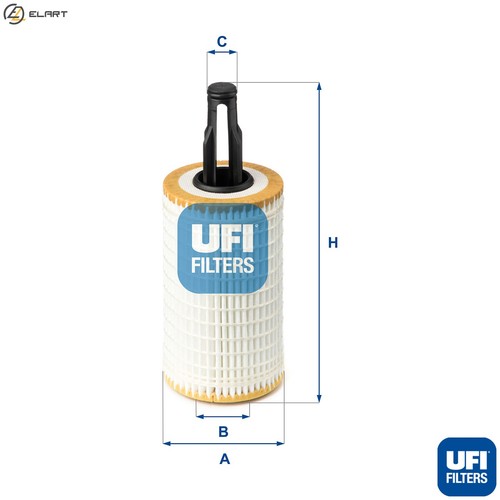 Oil filter 172 - oil, 25.172.00